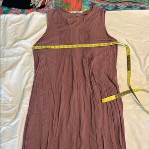 Bohemian Mauve maxi dress /sleeveless
